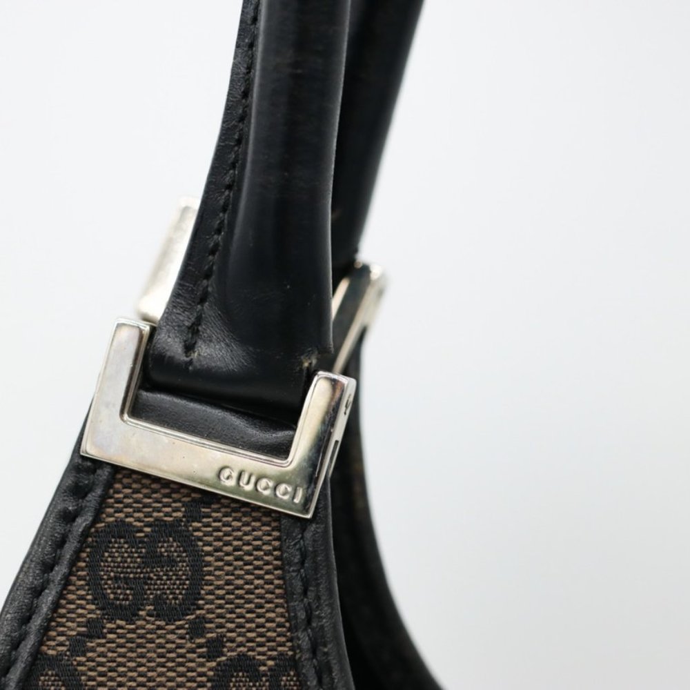 Gucci Structured Jackie Monogram Canvas‎ Handbag - Picture 13 of 14